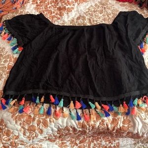 Free with $25 bundle Special Teen Off The Shoulder Blouse JRs. Medium